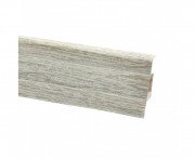 Плінтус San Decor Elegance з кабель каналом ПВХ монтесума 798