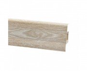 Плінтус San Decor Elegance з кабель каналом ПВХ торіно 799