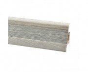 Плінтус San Decor Elegance з кабель каналом ПВХ дуб тосколано 791