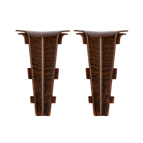 Внутренний угол на плинтус San Decor Elegance ПВХ палитра на выбор ВУЭххх