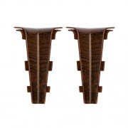 Внутрішній кут на плінтус San Decor Elegance ПВХ палітра на вибір ВУЭххх