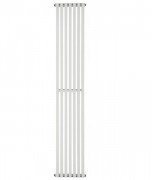 Дизайнерский радиатор Betatherm BQ Quantum 2 180х28,5 см сталь белый BQ 2180/7 9016M 99