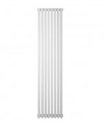 Дизайнерский радиатор Betatherm BQ Quantum 150х32,5 см сталь белый BQ 2150/08 9016M 99