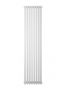 Дизайнерський радіатор Betatherm BQ Quantum 150х32,5 см сталь білий BQ 2150/08 9016M 34