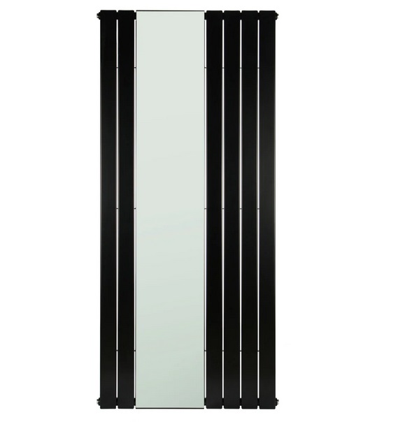 Дизайнерский радиатор Betatherm Mirror 180х75,9 см сталь черный LE 1118/10 9005M 99