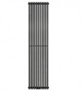 Дизайнерский радиатор Betatherm Praktikum 2 180х42,5 см сталь черный PV 2180/11 9005M 99