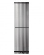 Дизайнерский радиатор Betatherm Metrum 180х46,5 см сталь черный BM6 1180-30/15 9005М 99
