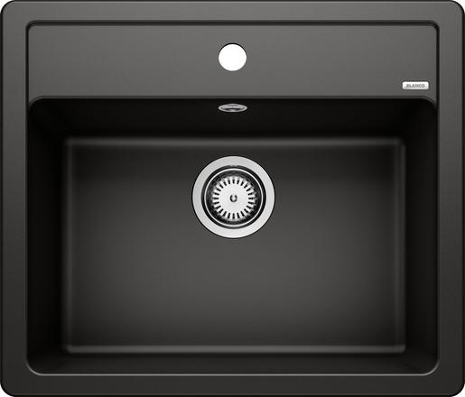 Мойка для кухни Blanco Legra 6 58,5х50 см SILGRANIT® PuraDur® черный 526084