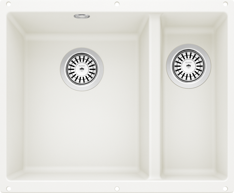 Мойка для кухни Blanco Rotan 340/160-U 55,5х46 см SILGRANIT® PuraDur® белый 523078