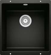 Мийка для кухні Blanco Rotan 400-U 43х46 см SILGRANIT® PuraDur® чорний 526097