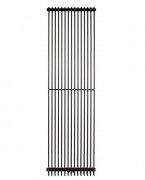 Дизайнерський радіатор Betatherm Metrum 180х46,5 см сталь чорний BM6 1180-30/15 9005М 99