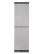 Дизайнерський радіатор Betatherm Metrum 180х46,5 см сталь чорний BM6 1180-30/15 9005М 99