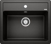 Мийка для кухні Blanco Legra 6 58,5х50 см SILGRANIT® PuraDur® чорний 526084