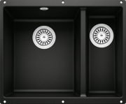 Мойка для кухни Blanco Rotan 340/160-U 55,5х46 см SILGRANIT® PuraDur® черный 526096