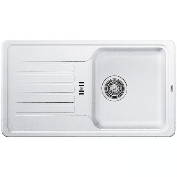 Мойка для кухни Blanco Favos mini 78х43,5 см SILGRANIT® PuraDur® белый 521404