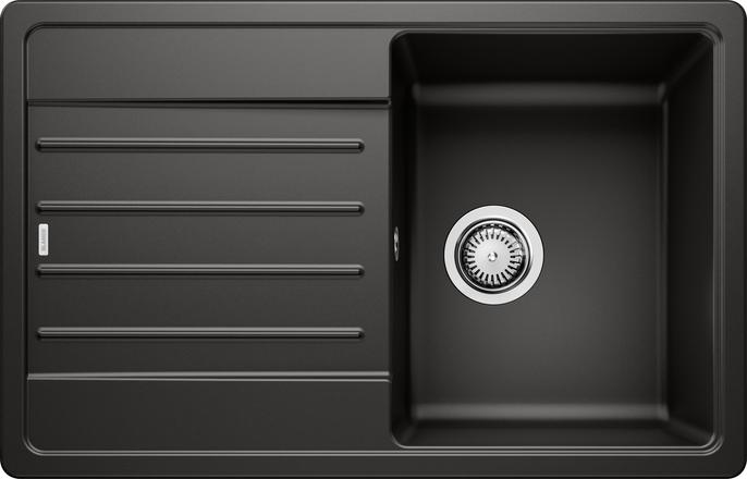 Мойка для кухни Blanco Legra 45 S 78х50 см SILGRANIT® PuraDur® черный 526083