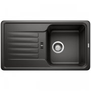 Мийка для кухні Blanco Favos mini 78х43,5 см SILGRANIT® PuraDur® чорний 526078