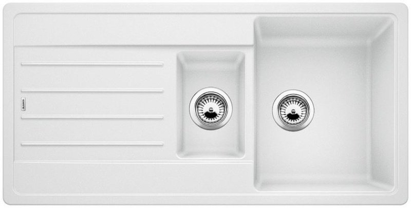 Мойка для кухни Blanco Legra 6 S 100х50 см SILGRANIT® PuraDur® белый 522209