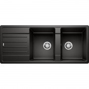 Мойка для кухни Blanco Legra 8 S 116х50 см SILGRANIT® PuraDur® черный 526088