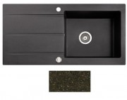 Мойка для кухни Marmorin Bario 1k 10 100х50 см искусственный камень Magranit коричневый 120 113 004