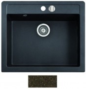 Мойка для кухни Marmorin Bario 1k 59х50 см искусственный камень Magranit коричневый 120 103 004