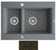 Мойка для кухни Marmorin Voga II 1,5k 72,5х51 см искусственный камень Magranit коричневый 712 503 004