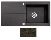 Мийка для кухні Marmorin Bario 1k 10 100х50 см штучний камінь Magranit коричневий 120 113 004