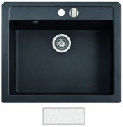 Мойка для кухни Marmorin Bario 1k 59х50 см искусственный камень Magranit белый 120 103 006