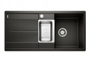 Мойка для кухни Blanco Metra 6 S-F 99х49 см SILGRANIT® PuraDur® черный 525929