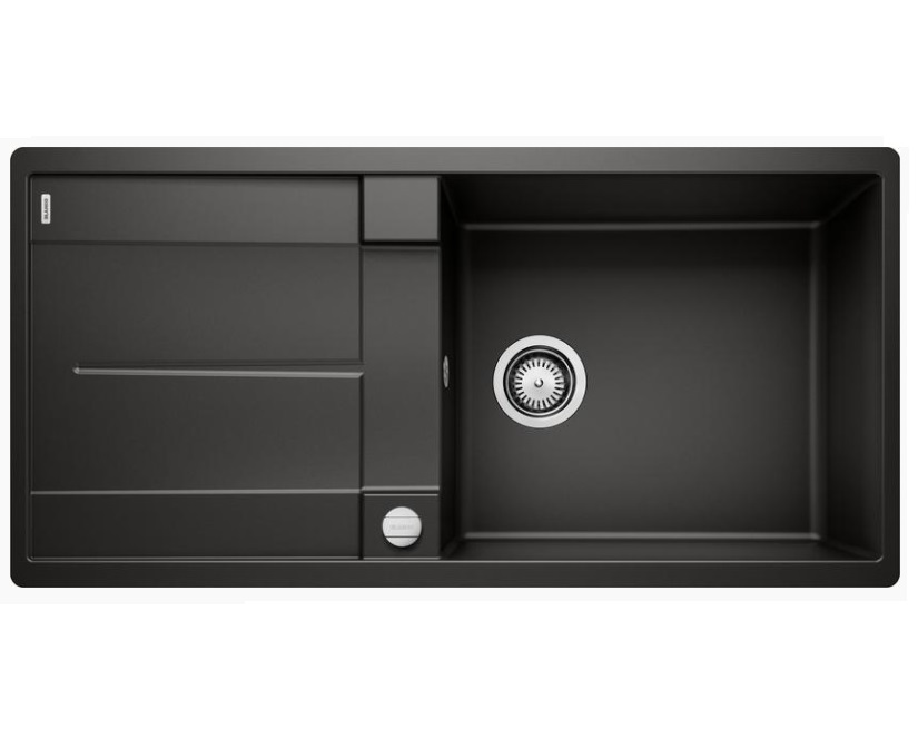 Мойка для кухни Blanco Metra XL 6 S-F 99х49 см SILGRANIT® PuraDur® черный 525933