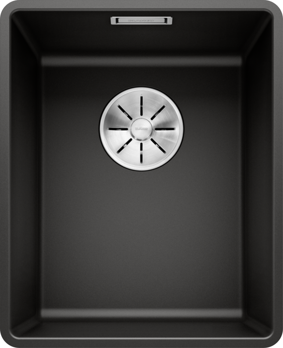 Мийка для кухні Blanco Subline 320-F 34,7х42,7 см SILGRANIT® PuraDur® чорний 525982