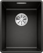 Мийка для кухні Blanco Subline 320-F 34,7х42,7 см SILGRANIT® PuraDur® чорний 525982