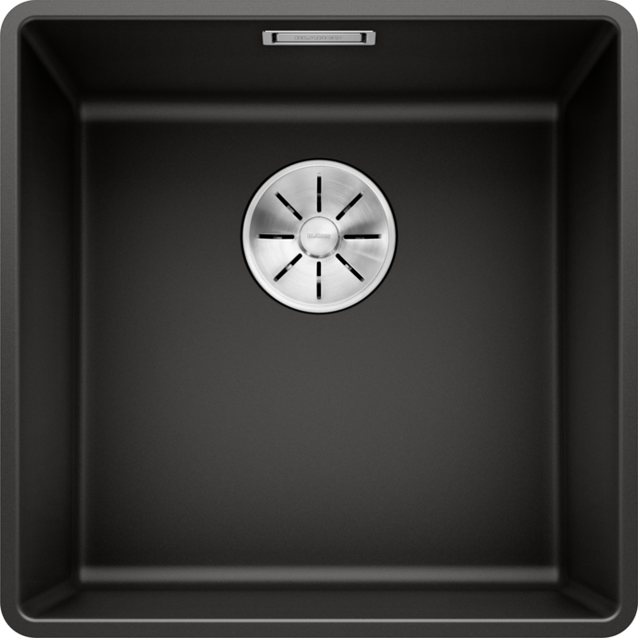 Мойка для кухни Blanco Subline 400-F 42,7х42,7 см SILGRANIT® PuraDur® черный 525988