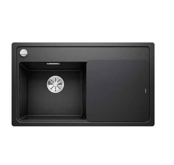 Мойка для кухни Blanco Zenar 45 S-F 84,8х49,8 см SILGRANIT® PuraDur® черный 526038