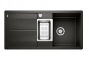 Мойка для кухни Blanco Metra 6 S-F 99х49 см SILGRANIT® PuraDur® черный 525929