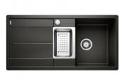 Мийка для кухні Blanco Metra 6 S-F 99х49 см SILGRANIT® PuraDur® чорний 525929