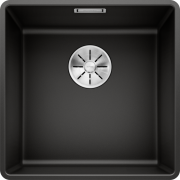 Мийка для кухні Blanco Subline 400-F 42,7х42,7 см SILGRANIT® PuraDur® чорний 525988