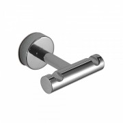 Крючок для ванной 3SC Europe двойной латунь хром EU12SL