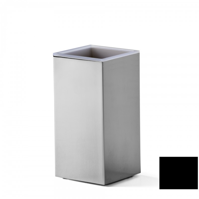 Стакан для зубных щеток 3SC Appoggi&Scatole настольный латунь черный матовый ME03ANO