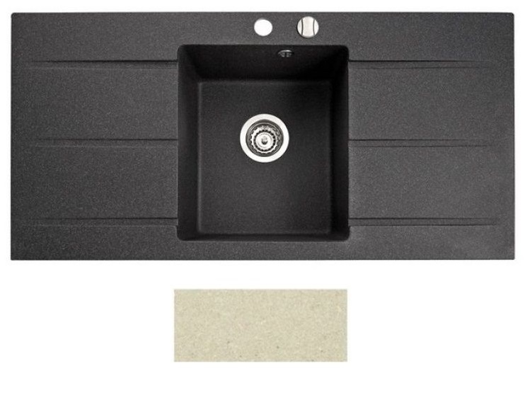 Мойка для кухни Marmorin Bario 1k 20 99,5х50 см искусственный камень Magranit сафари 120 123 001