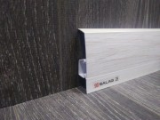 Плинтус Salag NG80 ПВХ  клен патино NG8028
