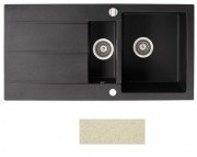 Мойка для кухни Marmorin Bario 1,5k 10 100х50 см искусственный камень Magranit сафари 120 513 001