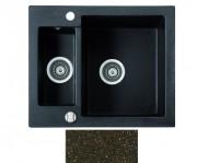 Мойка для кухни Marmorin Bario 1,5k 60х50 см искусственный камень Magranit коричневый 120 503 004