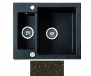 Мойка для кухни Marmorin Bario 1,5k 60х50 см искусственный камень Magranit коричневый 120 503 004