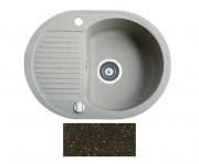 Мойка для кухни Marmorin Duro 1k 0,50 62х47 см искусственный камень Magranit коричневый 130 133 004