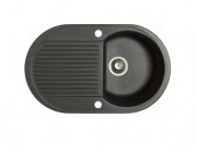 Мойка для кухни Marmorin Duro 1k 10 77х47 см искусственный камень Magranit черный 130 113 002