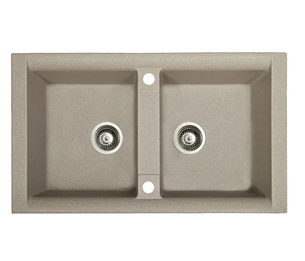 Мойка для кухни Marmorin Profir 2k 86х50 см искусственный камень Magranit песочный 160 203 007
