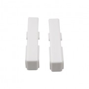 З'єднання Salag NG80 ПВХ білий 2 шт. NG8E00