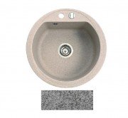 Мийка для кухні Marmorin Duro 1k Ø52 см штучний камінь Magranit сірий 130 803 003