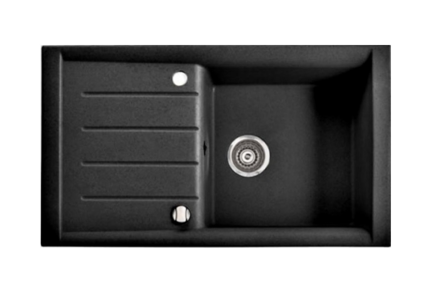 Мойка для кухни Marmorin Profir 1k 10 86х50 см искусственный камень Magranit черный 160 113 002